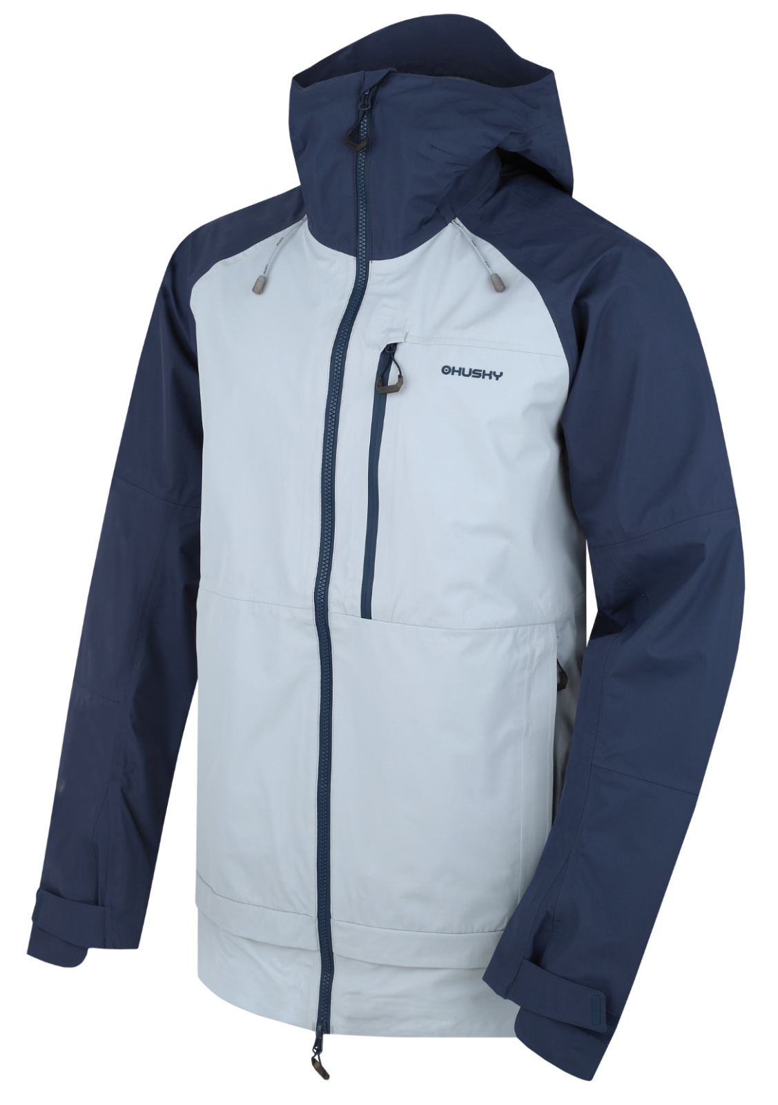 Husky Nanook M M, dk. blue/lt. grey Pánská hardshell bunda