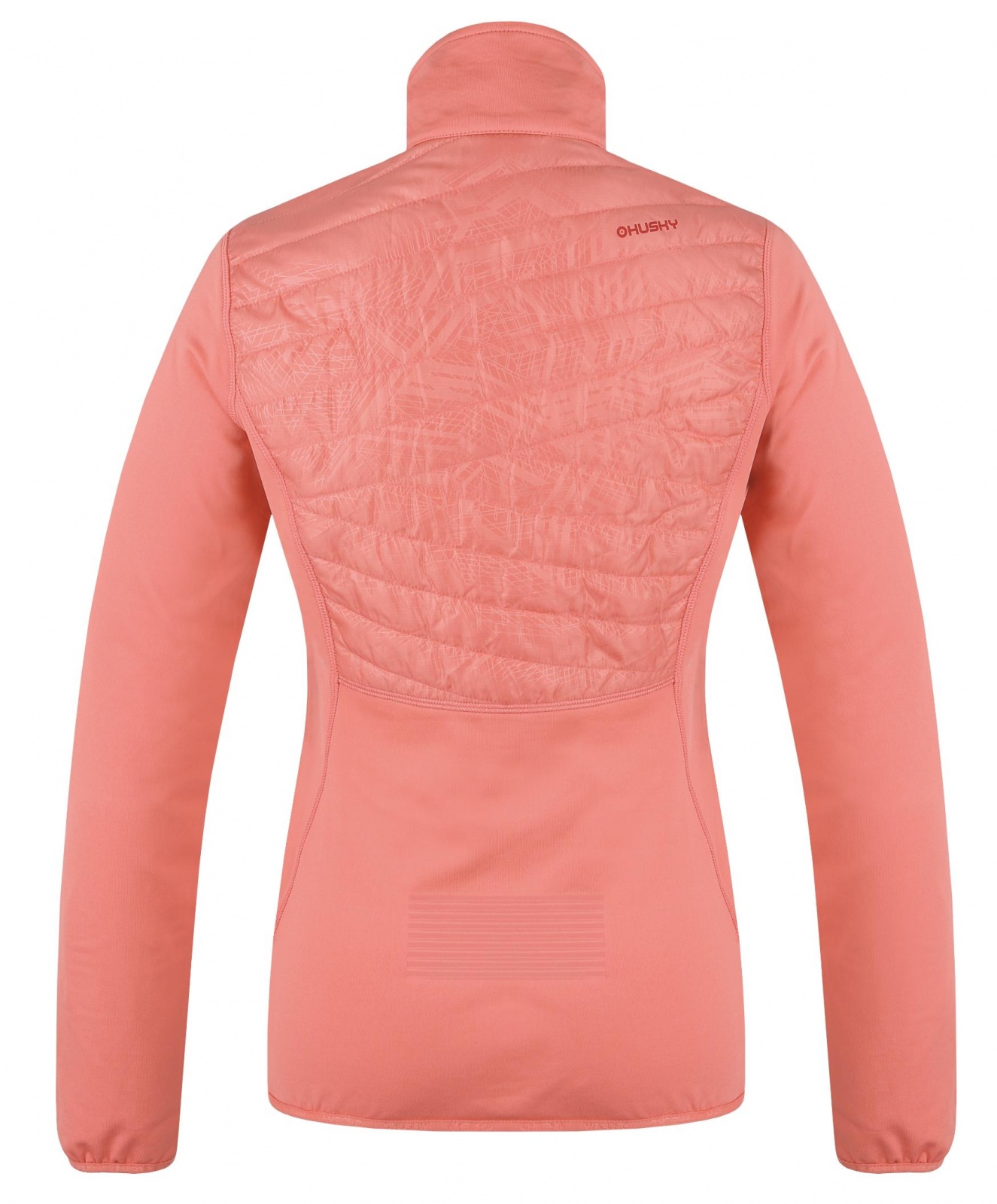 Husky Airy L XS, light orange Dámská mikina na zip