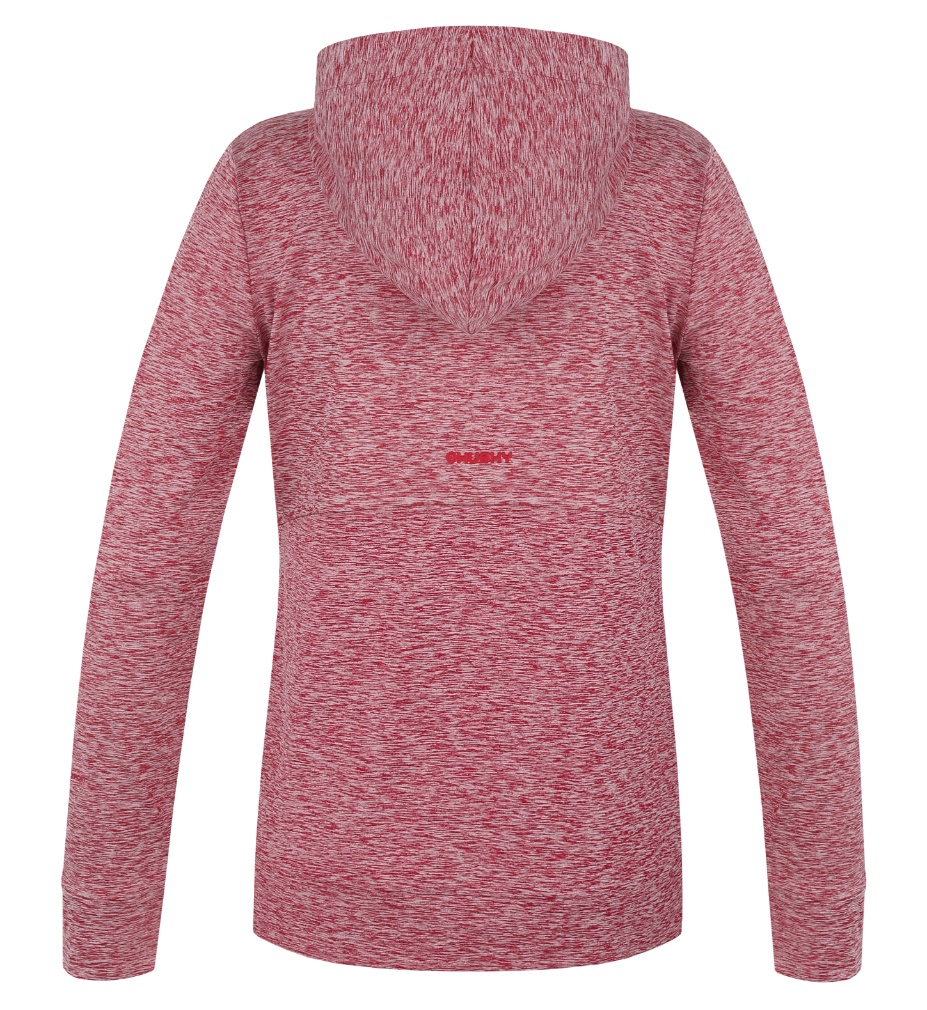 Husky Alony L L, magenta Dámská mikina s kapucí