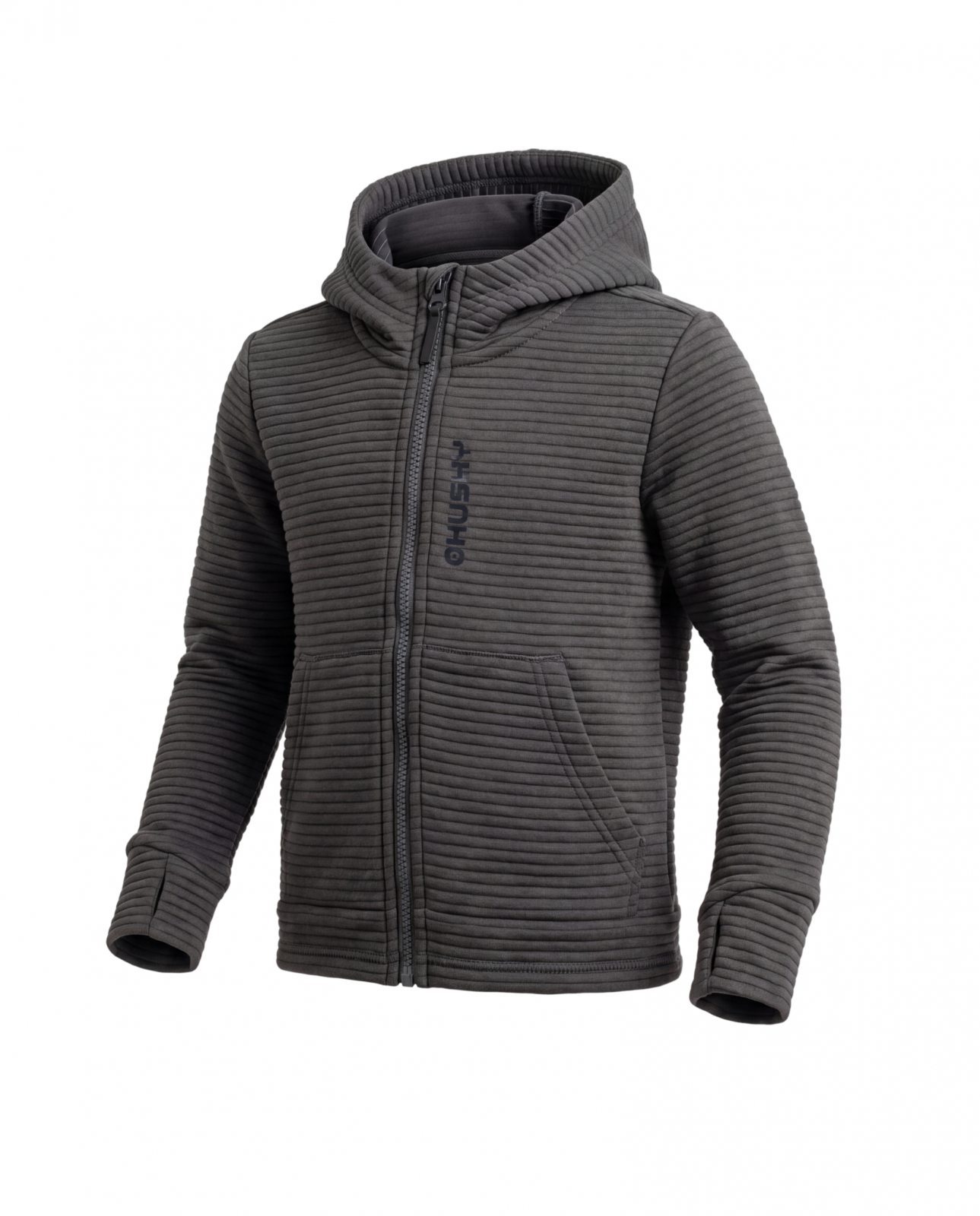 Husky Anara K 140, grey Dětská mikina s kapucí