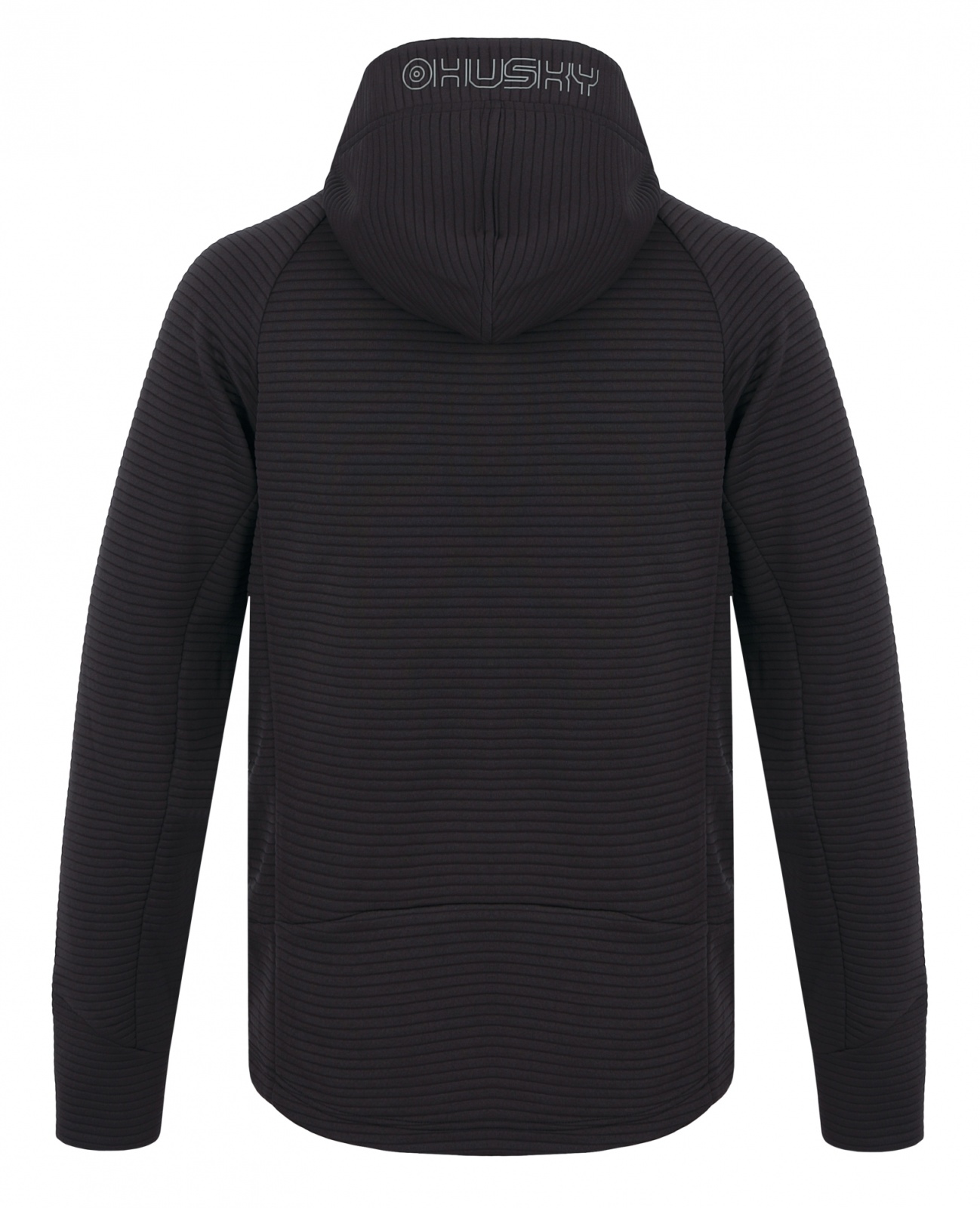 Husky Anara M M, black Pánská mikina s kapucí