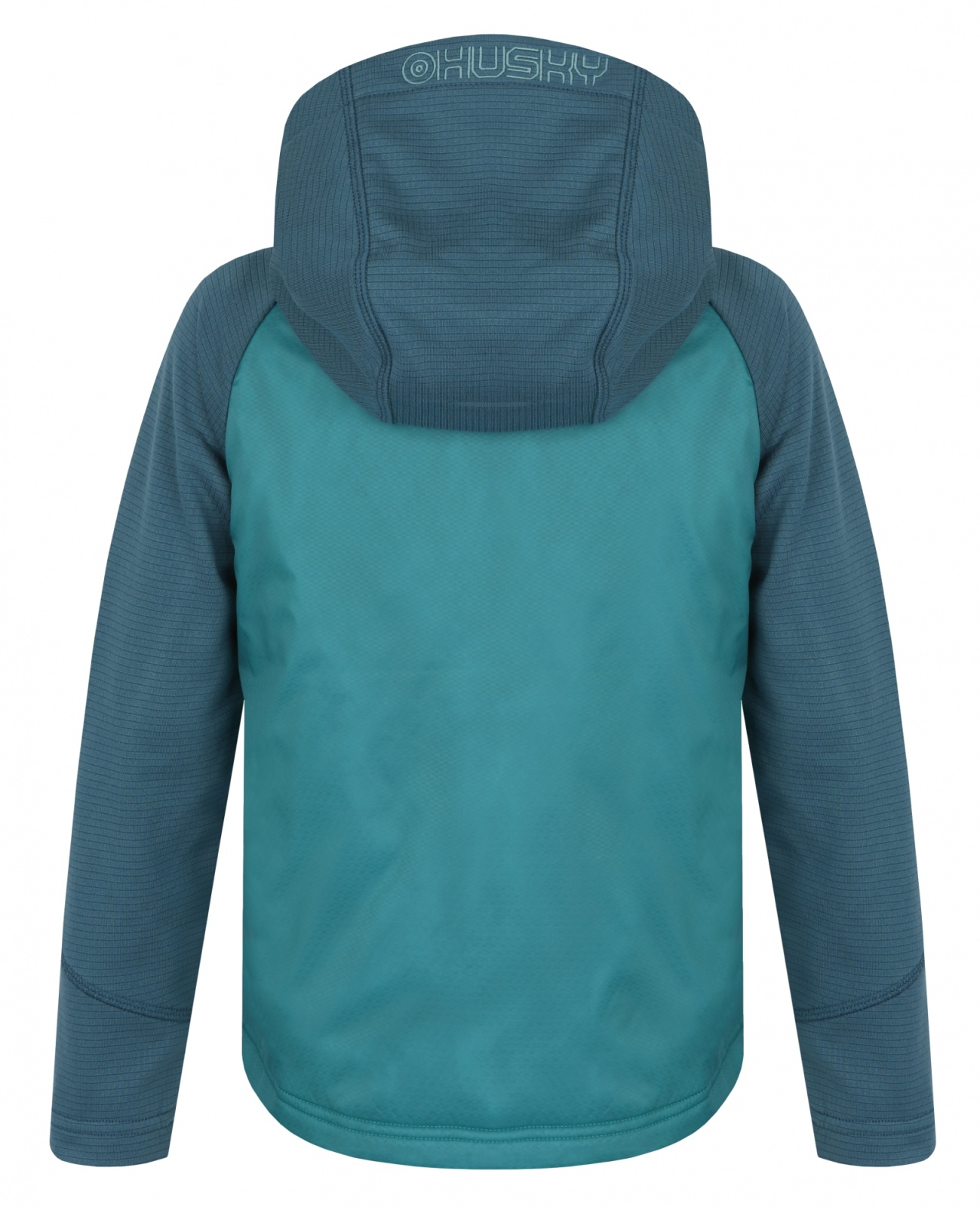 Husky Any K 128, turquoise Dětská mikina s kapucí