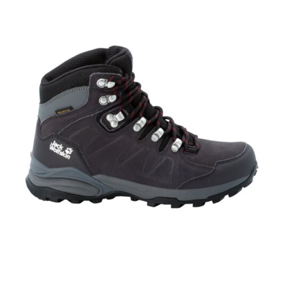 Jack Wolfskin Refugio Texapore Mid EU 37 ½, dark steel/purple Dámské boty