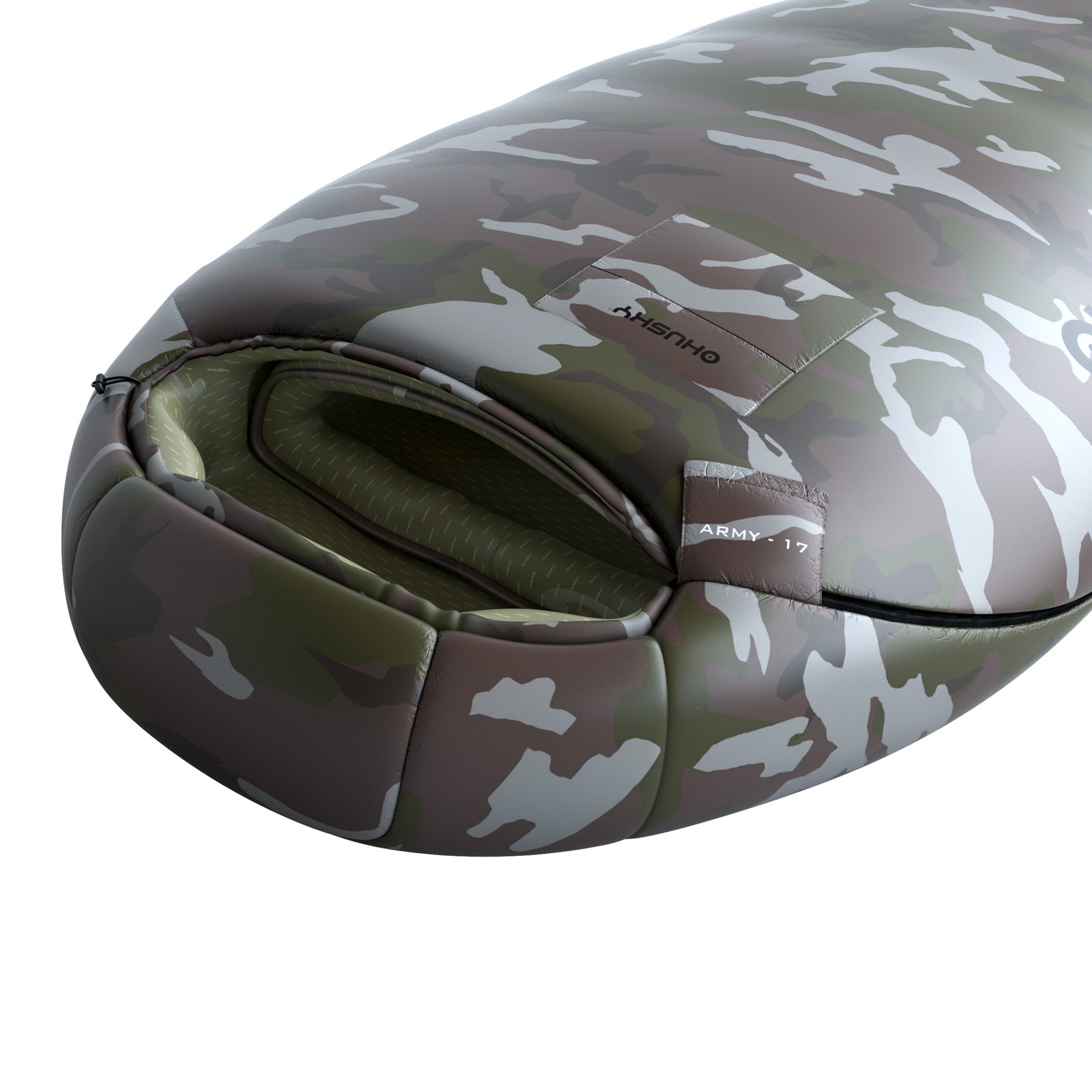 Husky Army -17°C dark green Syntetický zimní spacák (obrázek 7)
