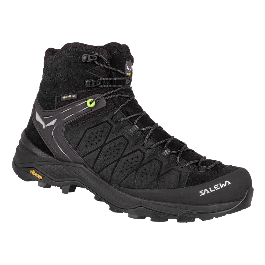Salewa SALEWA Alp trainer 2 mid GTX EU 42 ½, Black/Black Pánské trekové boty