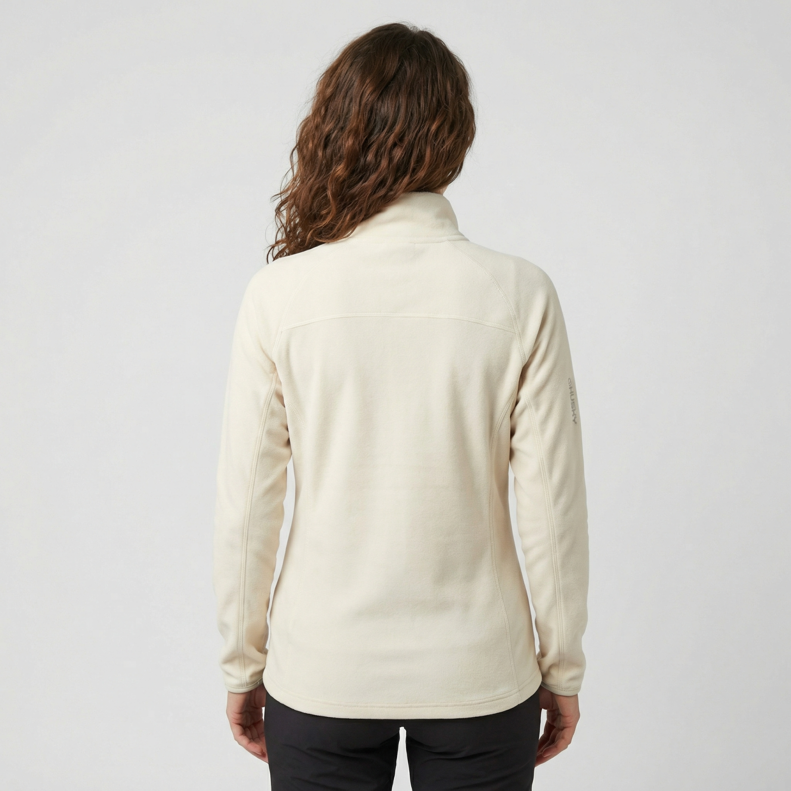 Husky Aflee L L, beige Dámská fleecová mikina