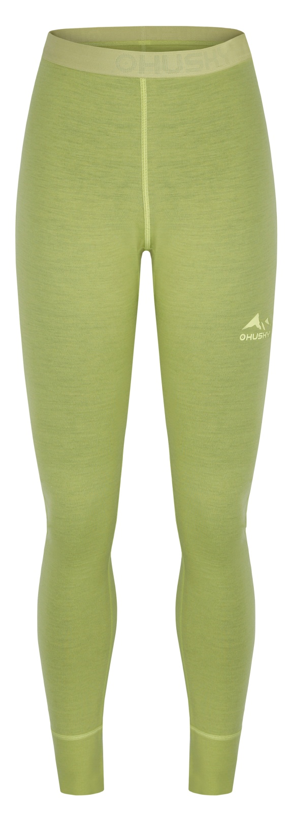 Husky Merea L L, light green Merino termoprádlo kalhoty (obrázek 3)