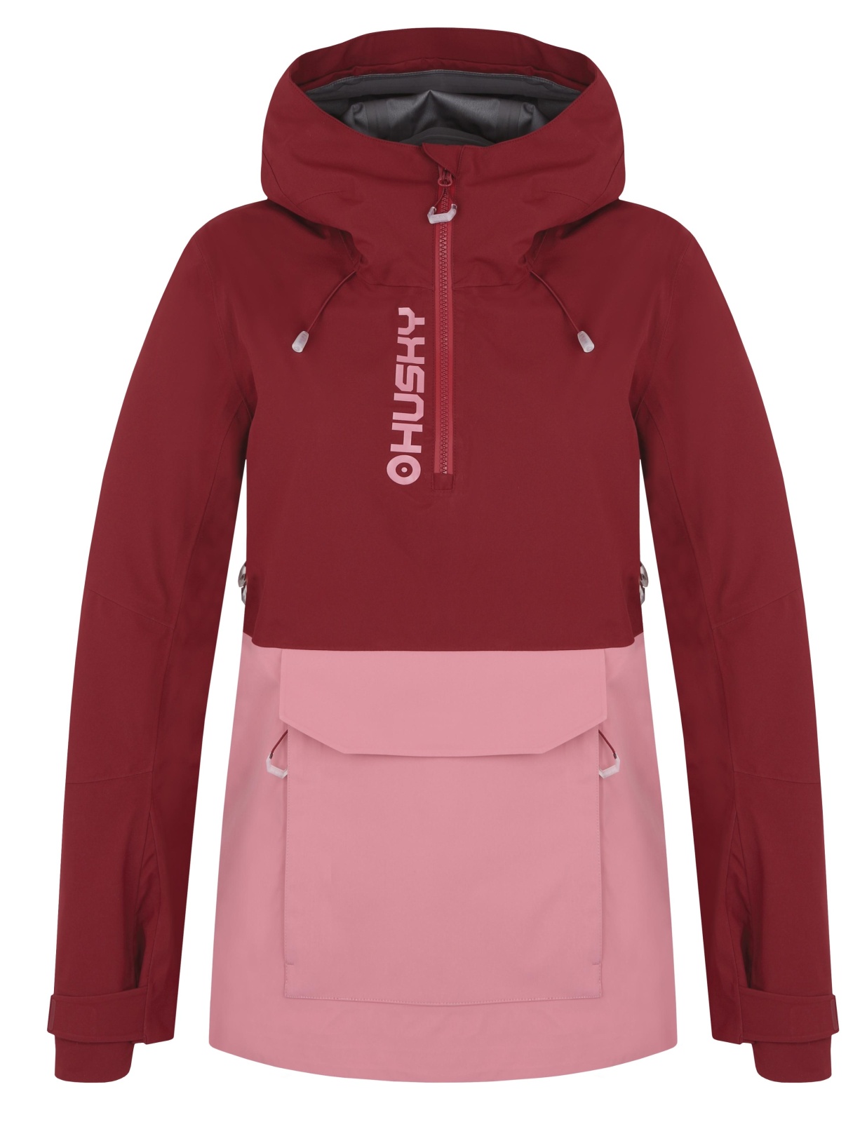 Husky Nabbi L L, bordo/pink Dámská outdoor bunda