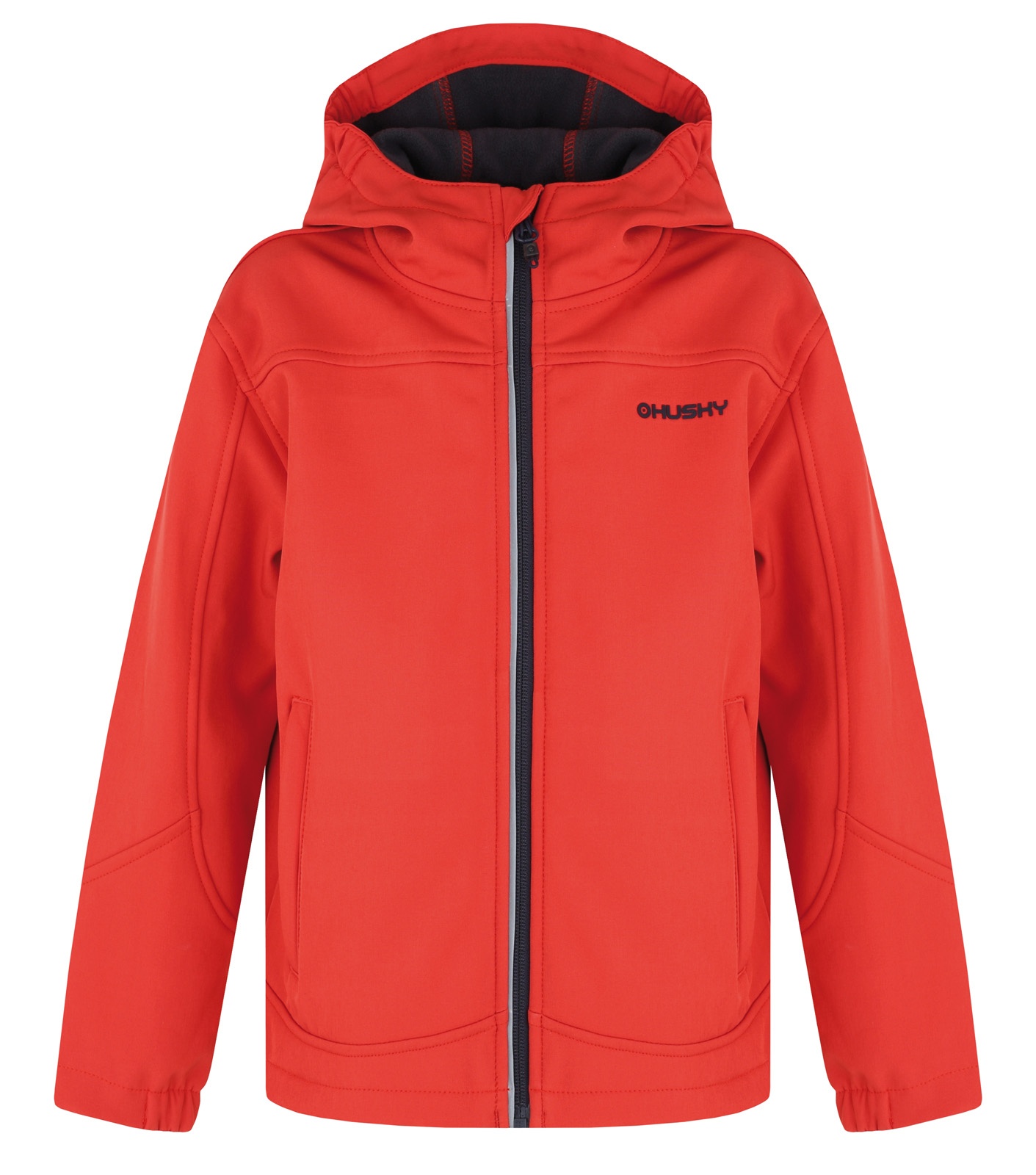 Husky Simbo K 134-140, black Dětská softshell bunda (obrázek 9)
