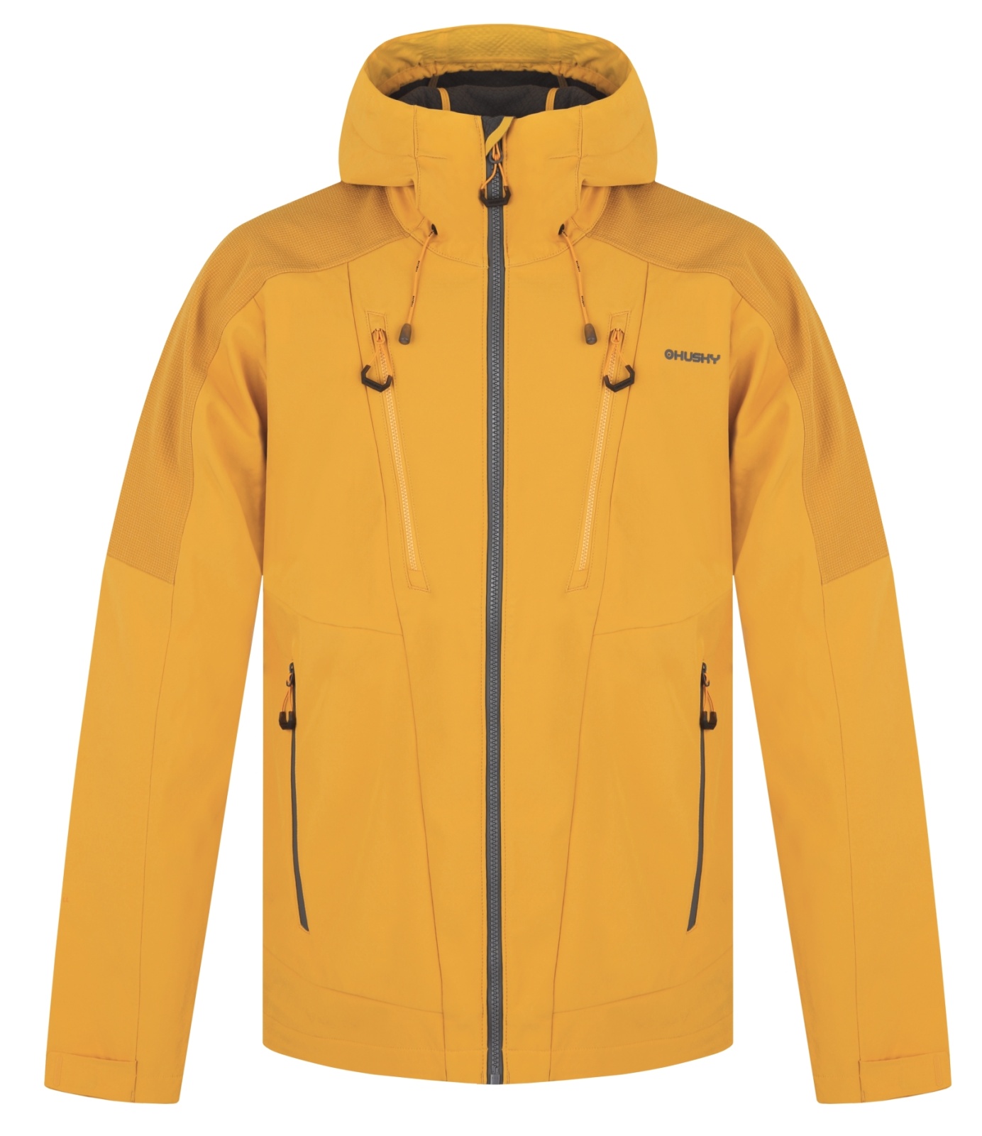 Husky Sevan M XXL, yellow Pánská softshell bunda (obrázek 3)
