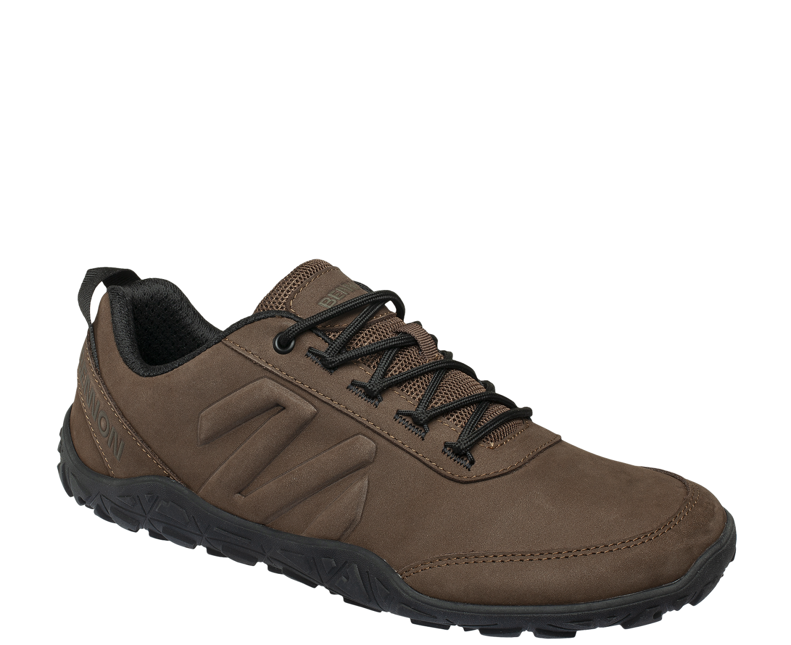 Bennon Barefoot Leather EU 45, black/brown Pánské boty