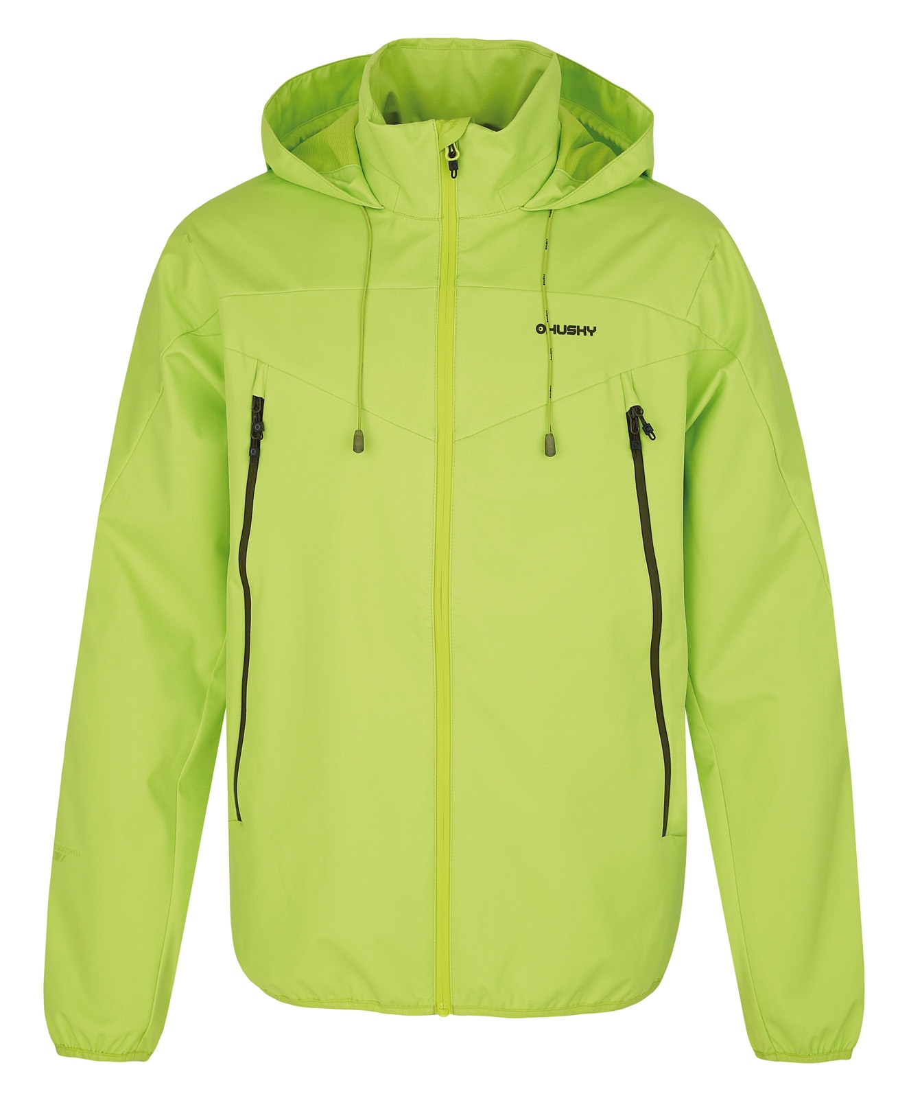 Husky Sonny M L, hořčicová Pánská softshell bunda (obrázek 9)