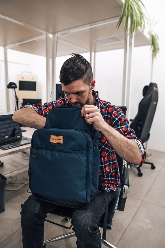 Husky Sofer 30l dark blue Městský batoh (obrázek 7)