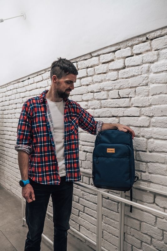 Husky Sofer 30l khaki Městský batoh (obrázek 10)