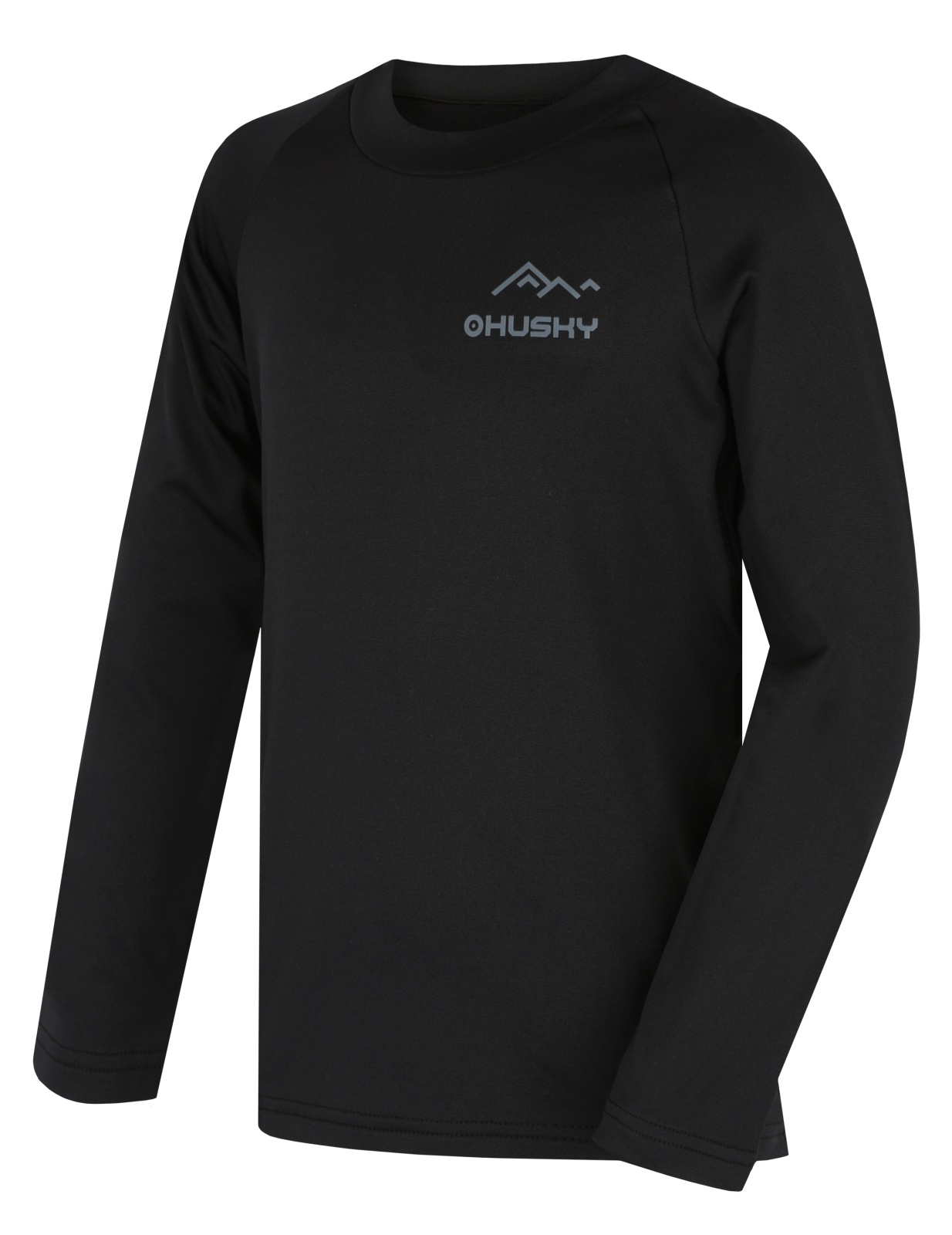 Husky Active winter Tombo 128, black Dětské termoprádlo