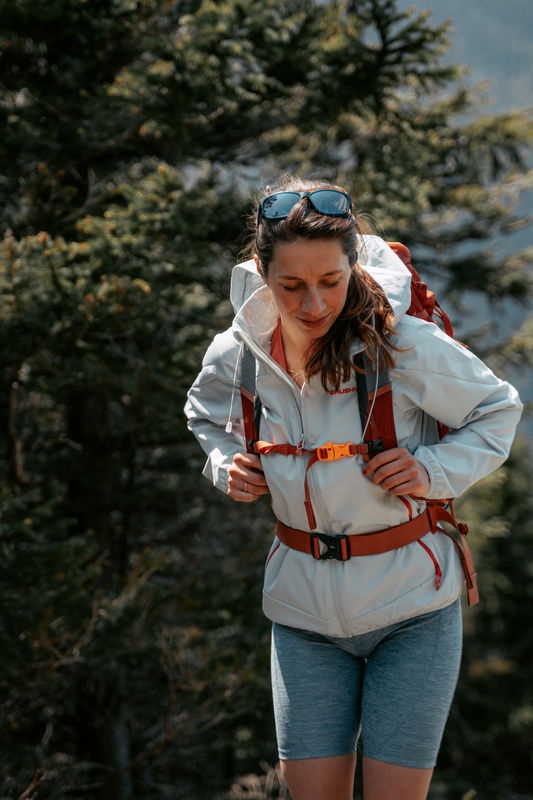 Husky Sonny L S, pink Dámská softshell bunda