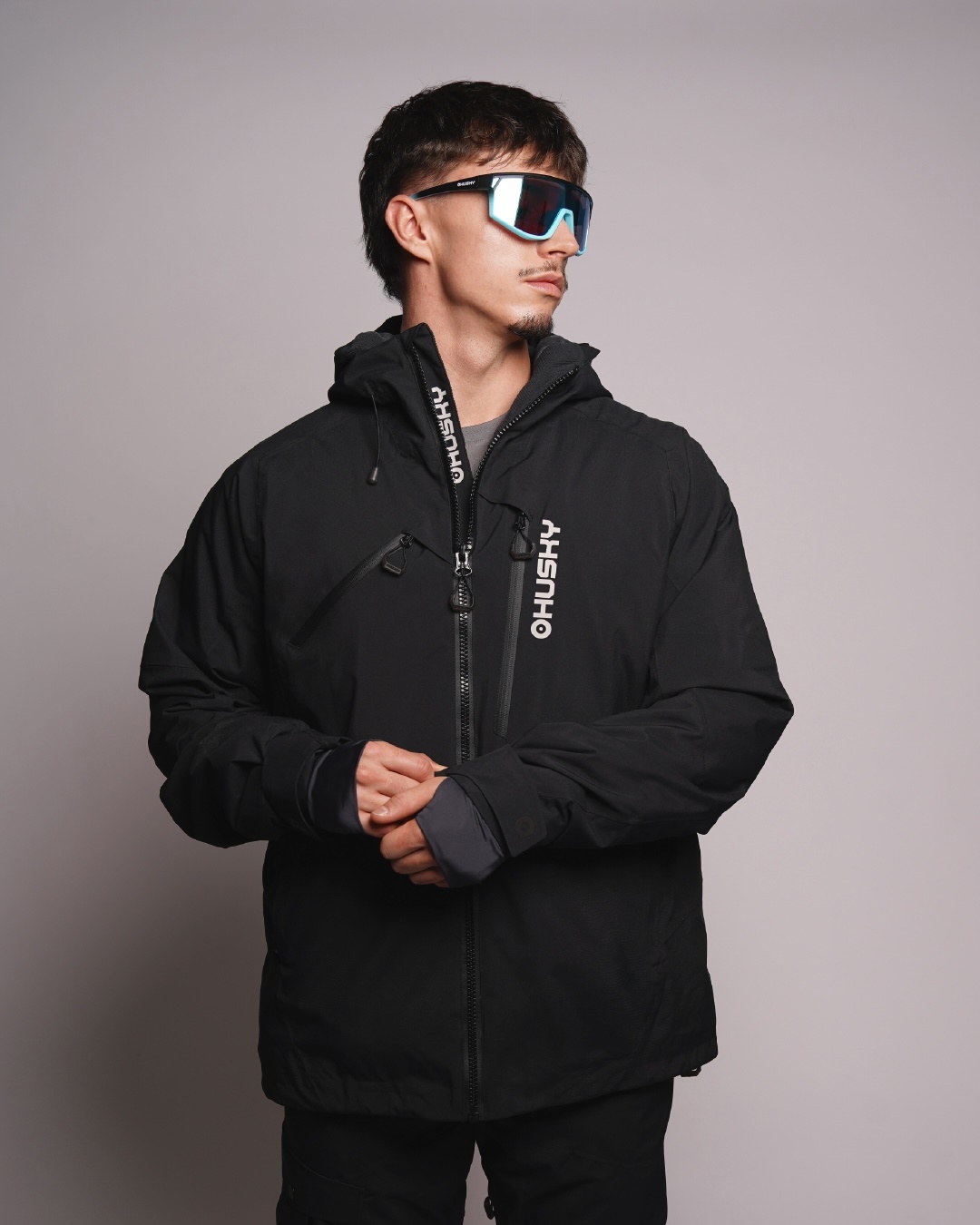 Husky Grut M XXL, black Pánská lyžařská bunda