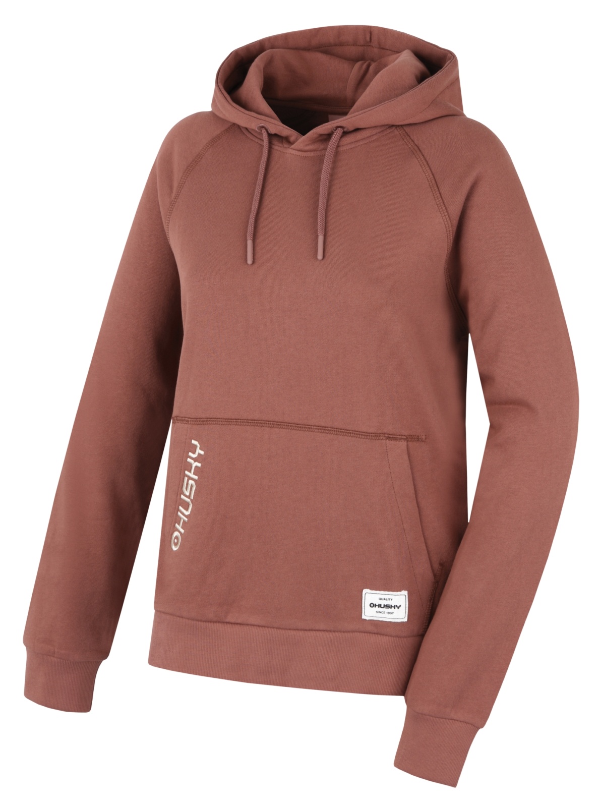 Husky Buggy L L, brown Dámská bavlněná mikina