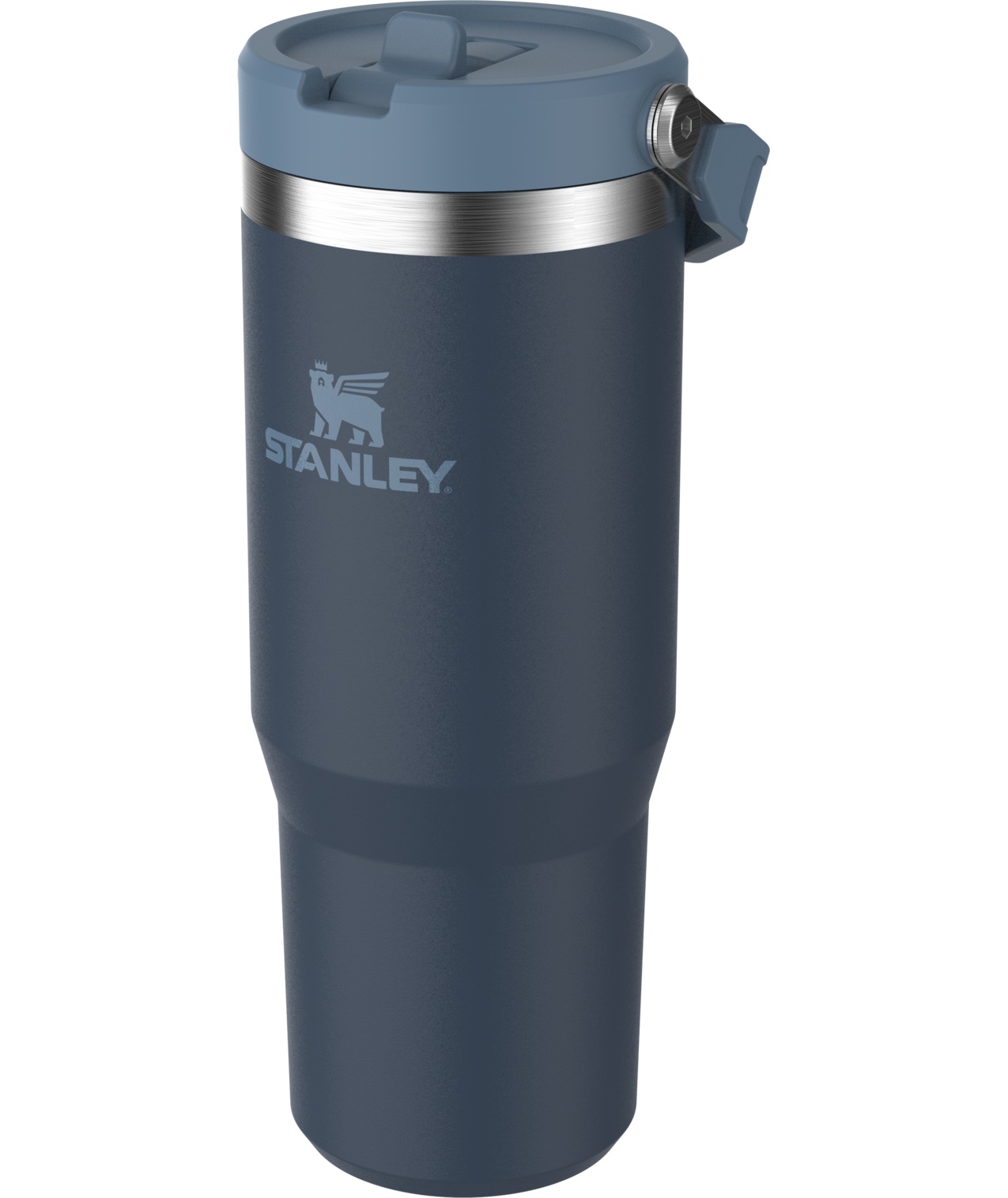 Stanley TUMBLER se slámkou/brčkem navy Termohrnek