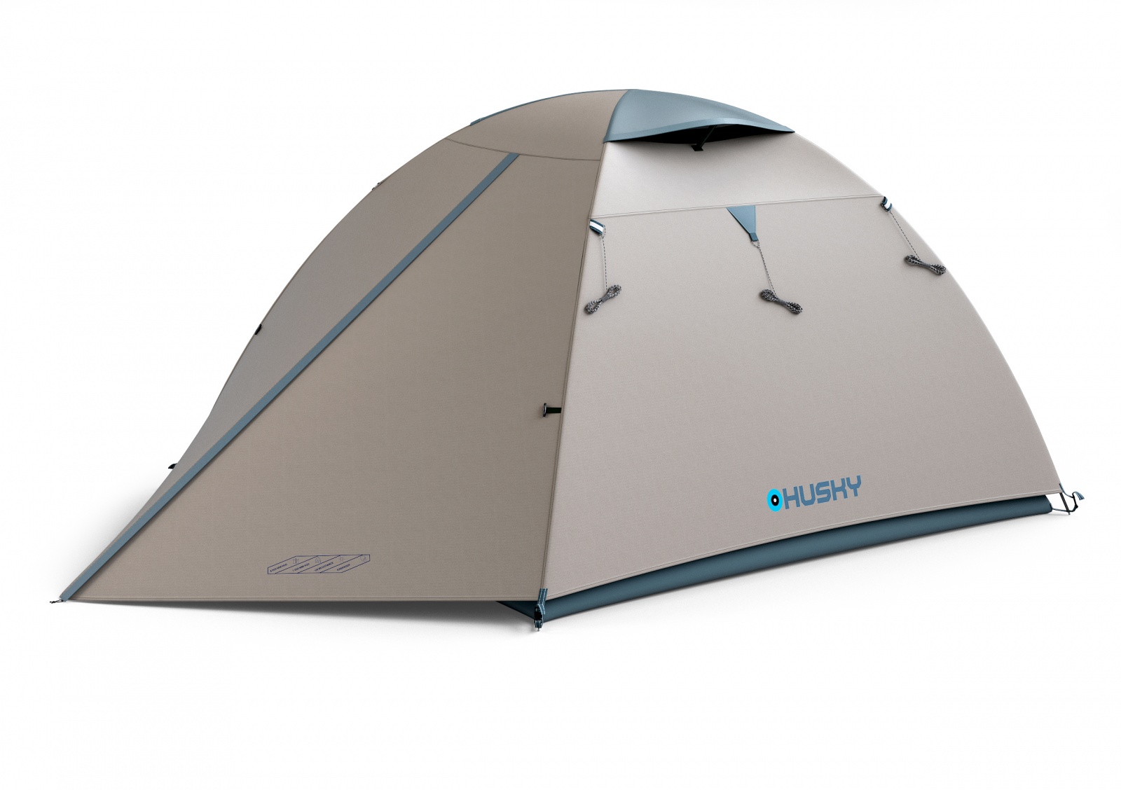 Husky Bird 3 Classic light grey Kempingový stan pro 3 osoby