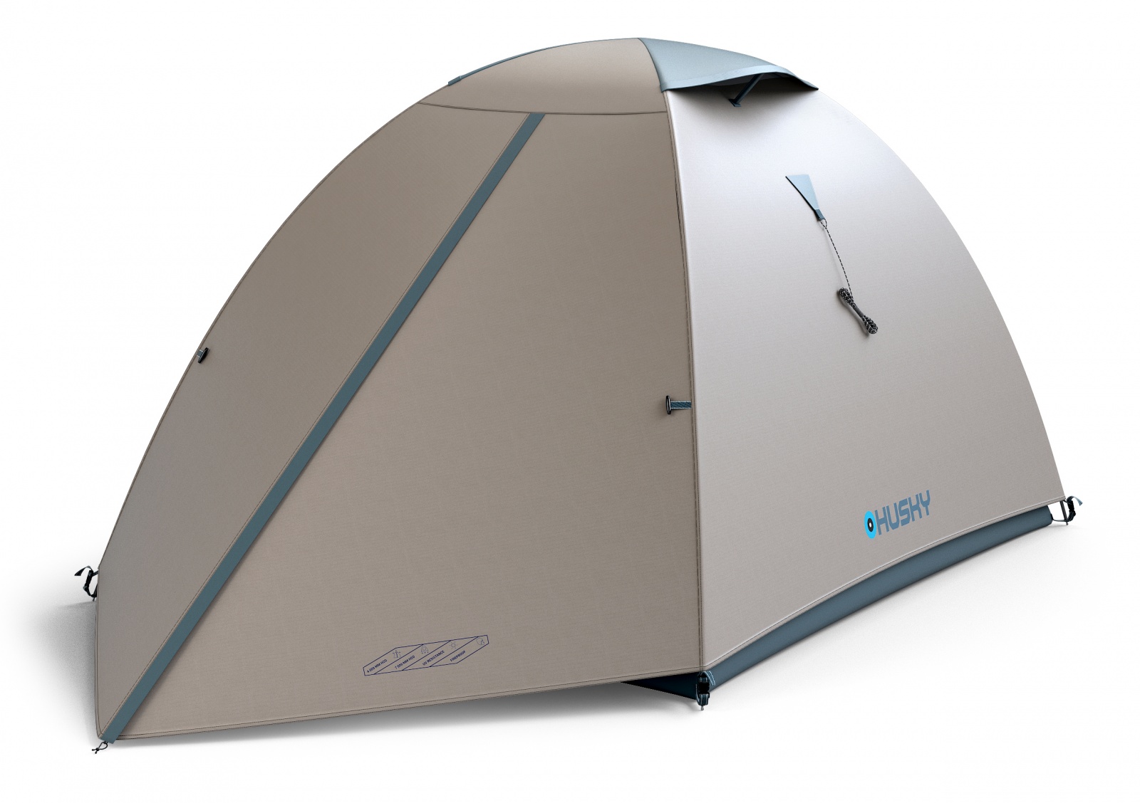 Husky Bizam 2 Classic light grey Kempingový stan pro 2 osoby