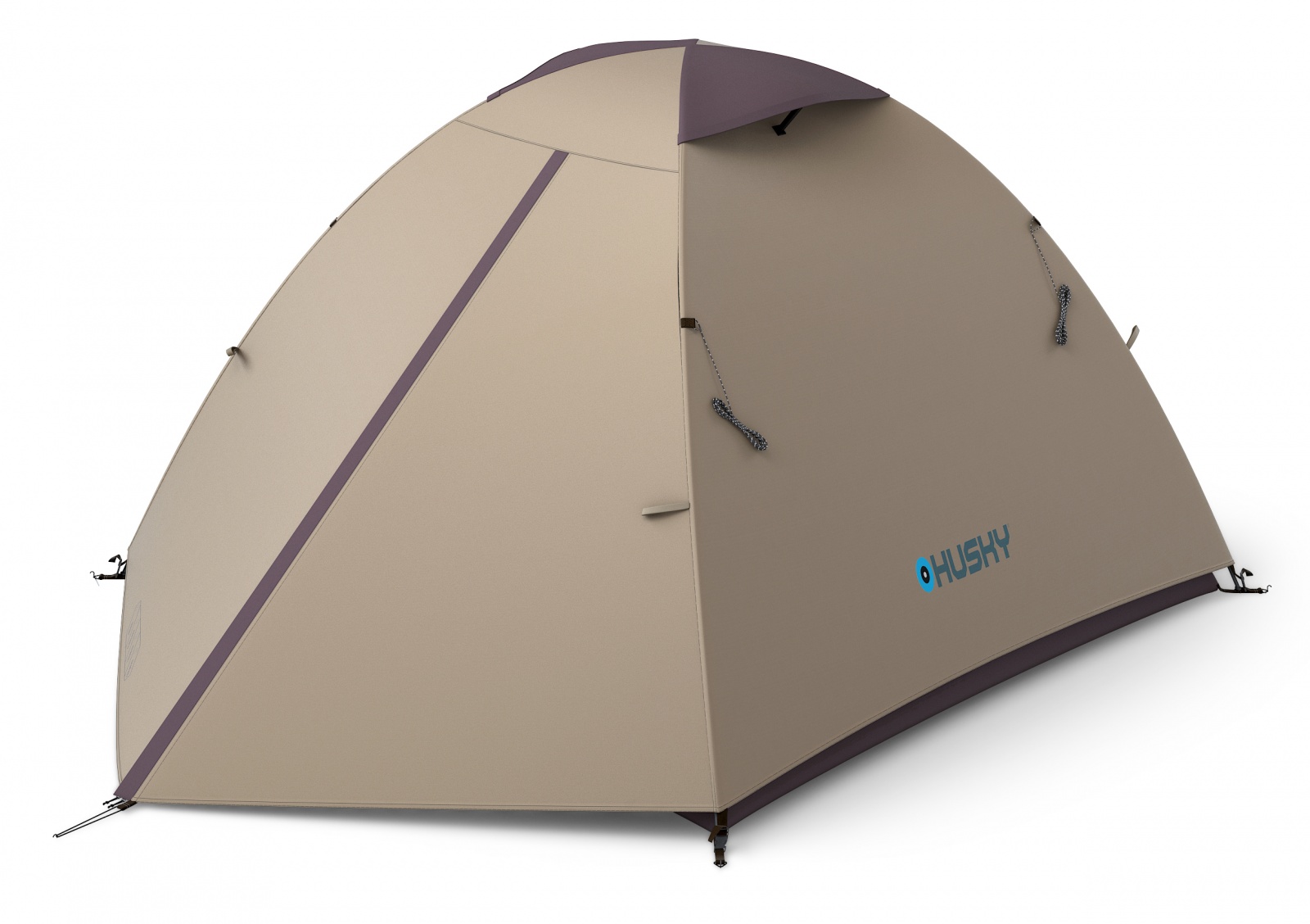 Husky Bizam 2 Plus Blackroom light brown Turistický stan pro 2 osoby