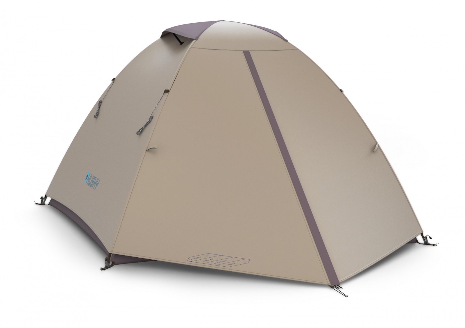 Husky Bizam 2 Plus Blackroom light brown Turistický stan pro 2 osoby (obrázek 4)