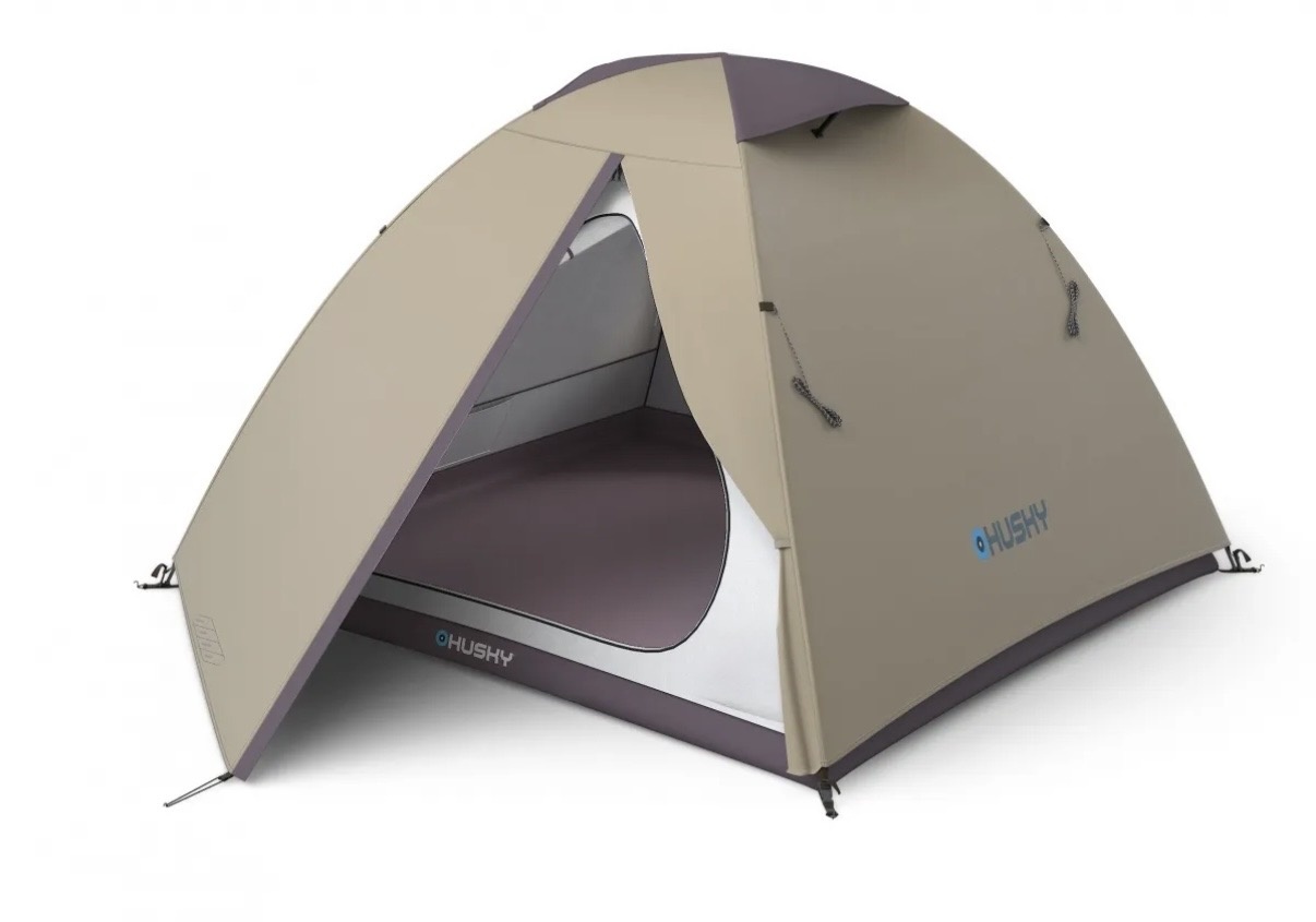 Husky Bizam 2 Plus light brown Turistický stan pro 2 osoby