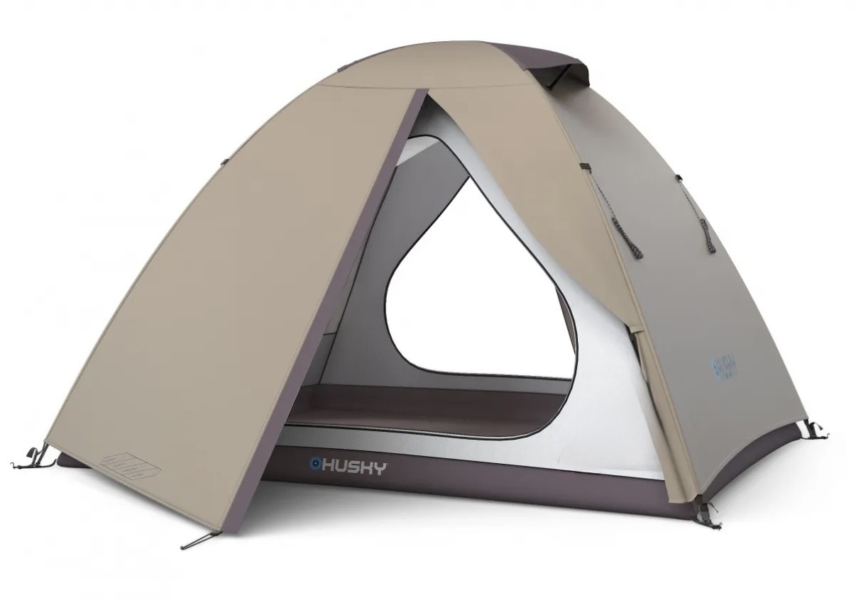 Husky Bizam 2 Plus Blackroom light brown Turistický stan pro 2 osoby (obrázek 6)