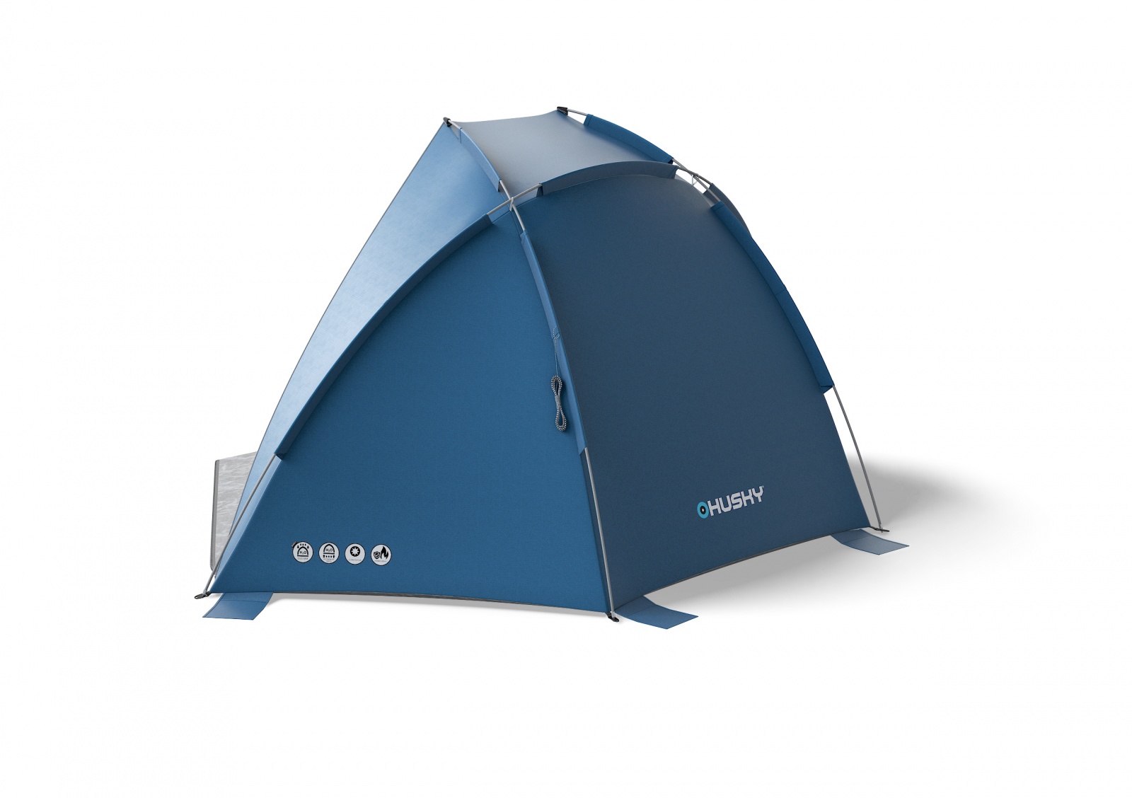 Husky Blum 2 Plus blue Přístřešek na pláž (obrázek 3)