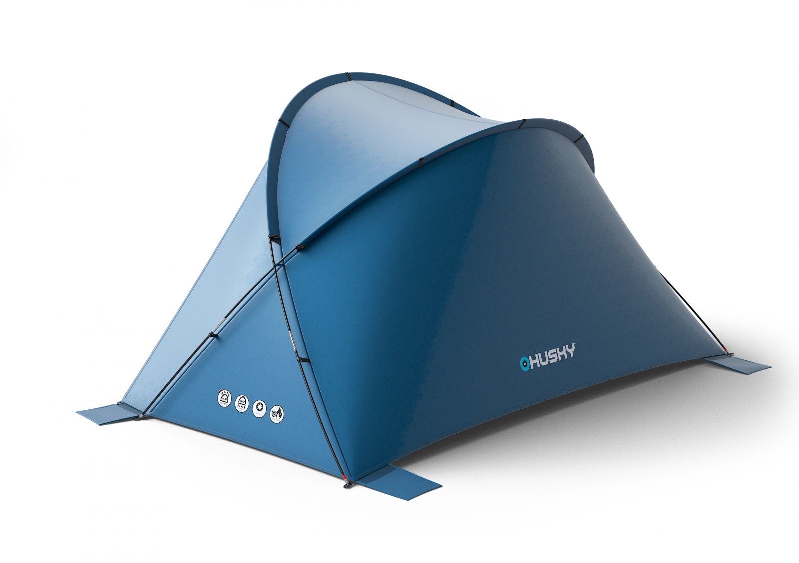 Husky Blum 4 blue Přístřešek na pláž (obrázek 3)