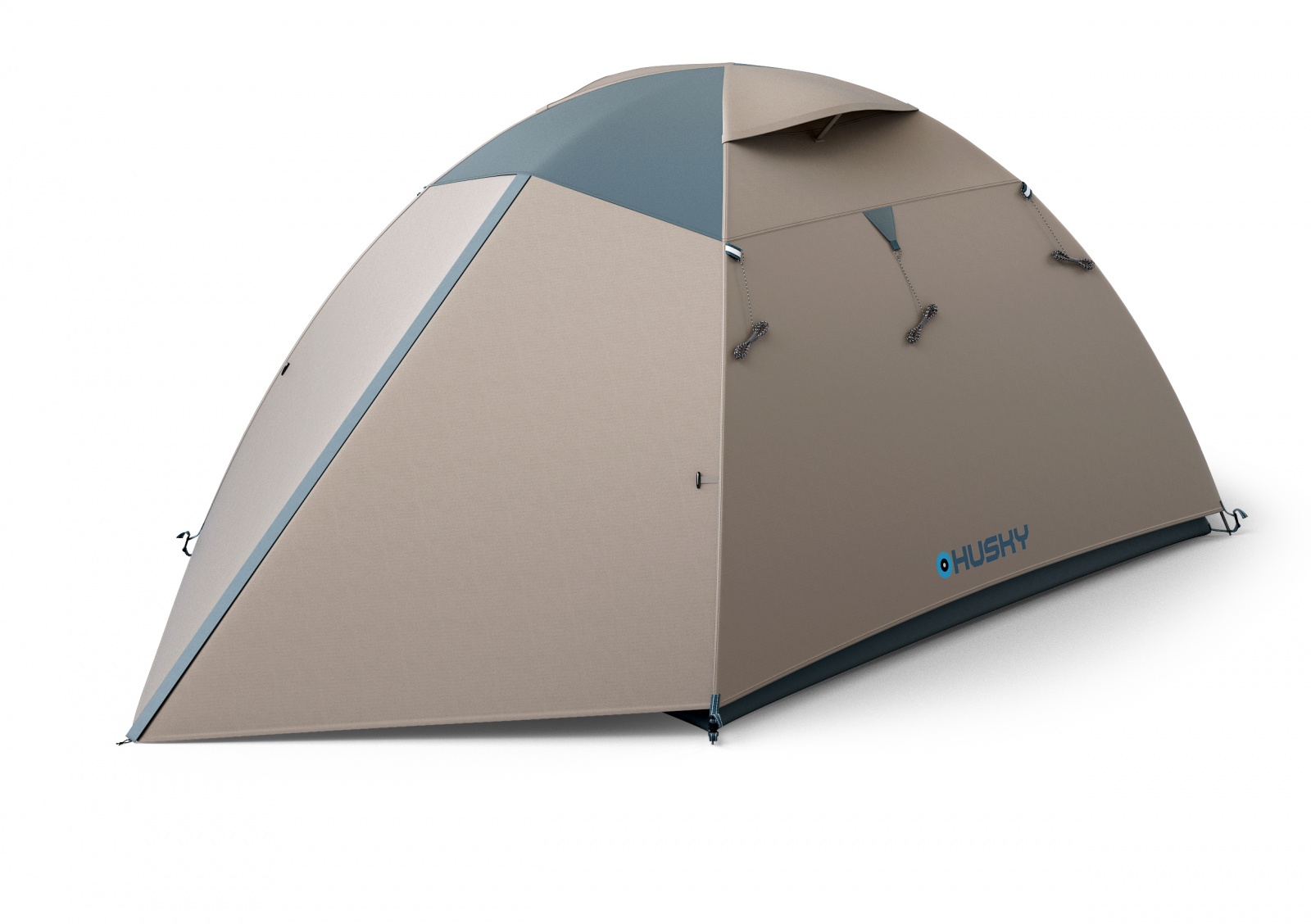 Husky Boyard 4 Classic light grey Kempingový stan pro 4 osoby