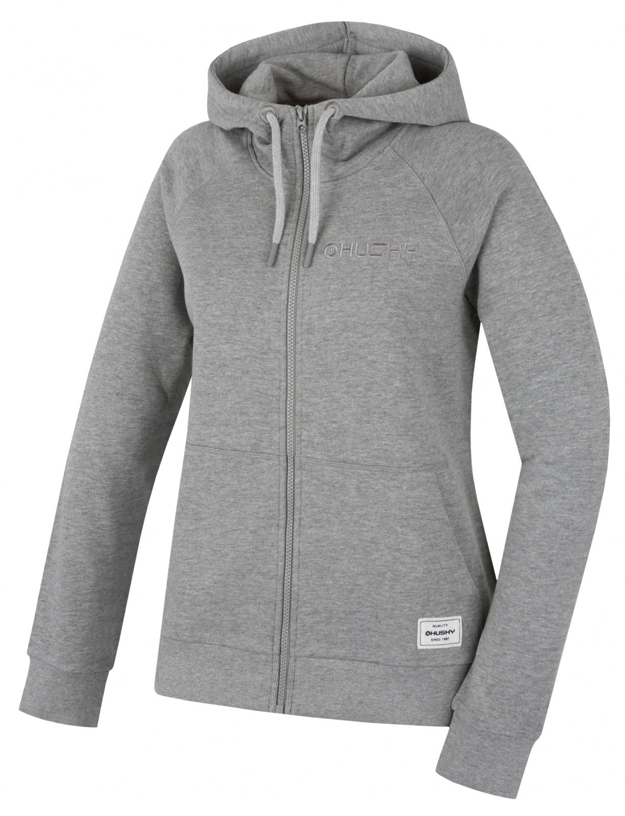 Husky Brool L L, grey Dámská bavlněná mikina