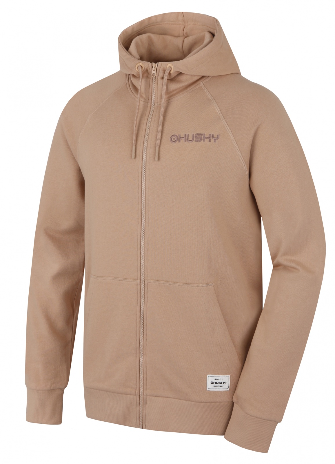 Husky Brool M XL, beige Pánská bavlněná mikina
