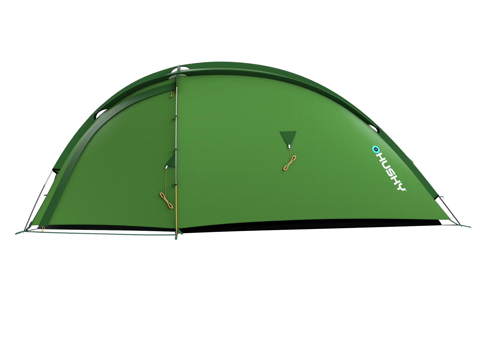 Husky Bronder 4 zelená Lehký turistický stan pro 4 osoby (obrázek 5)