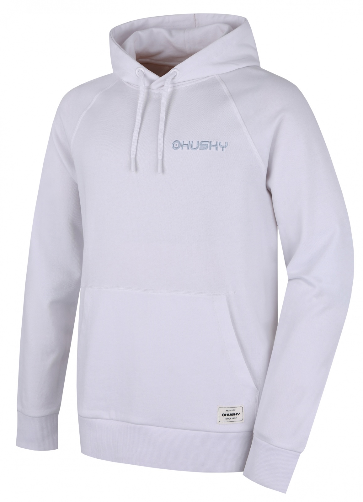 Husky Buggy M XXL, white Pánská bavlněná mikina