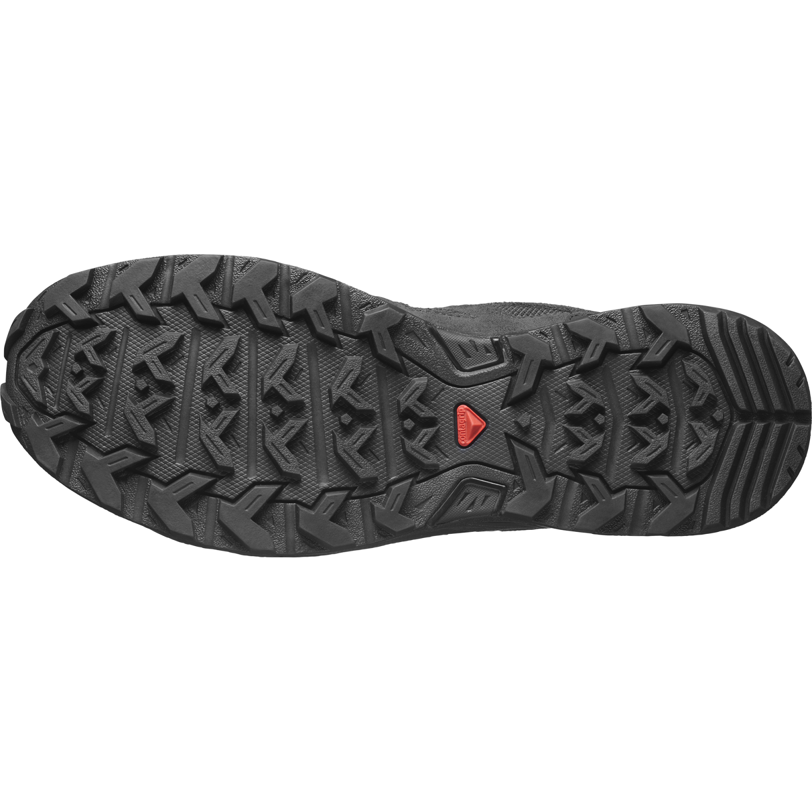 Salomon X Ward Leather GTX EU 45 ⅓, Black/Black/Black Pánské boty