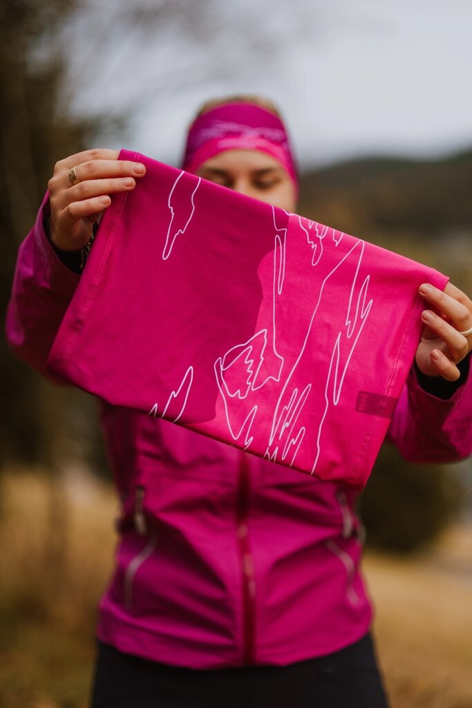 Bjež STORM HORIZON magenta Nákrčník