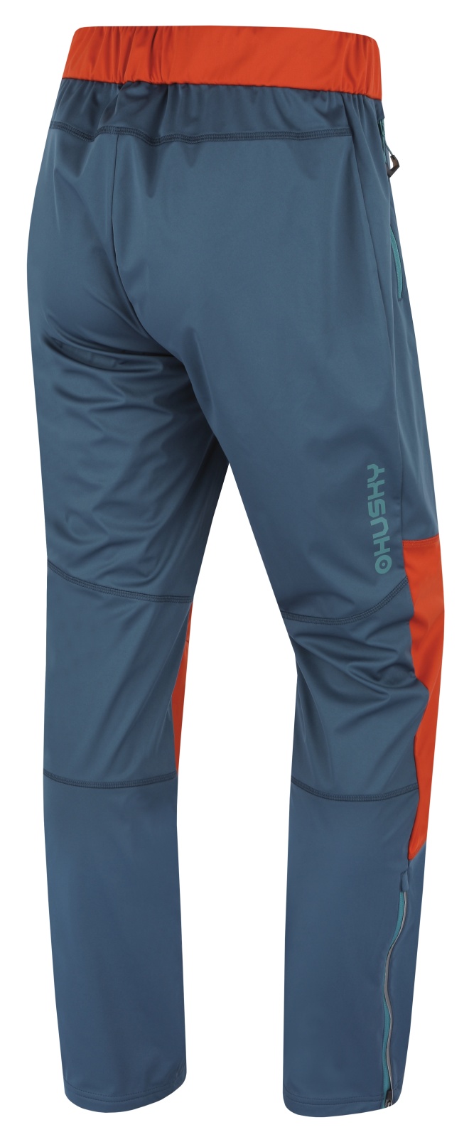 Husky Kala M XXL, grey/mint Pánské softshellové kalhoty (obrázek 4)