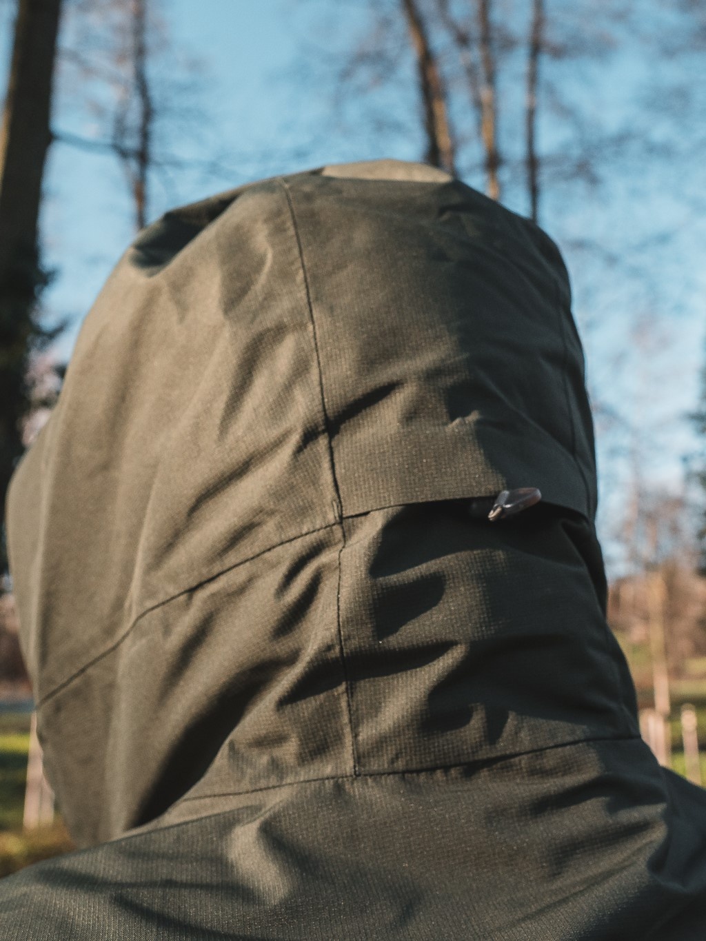 Husky Nebet M M, dark khaki Pánská plněná zimní bunda (obrázek 6)