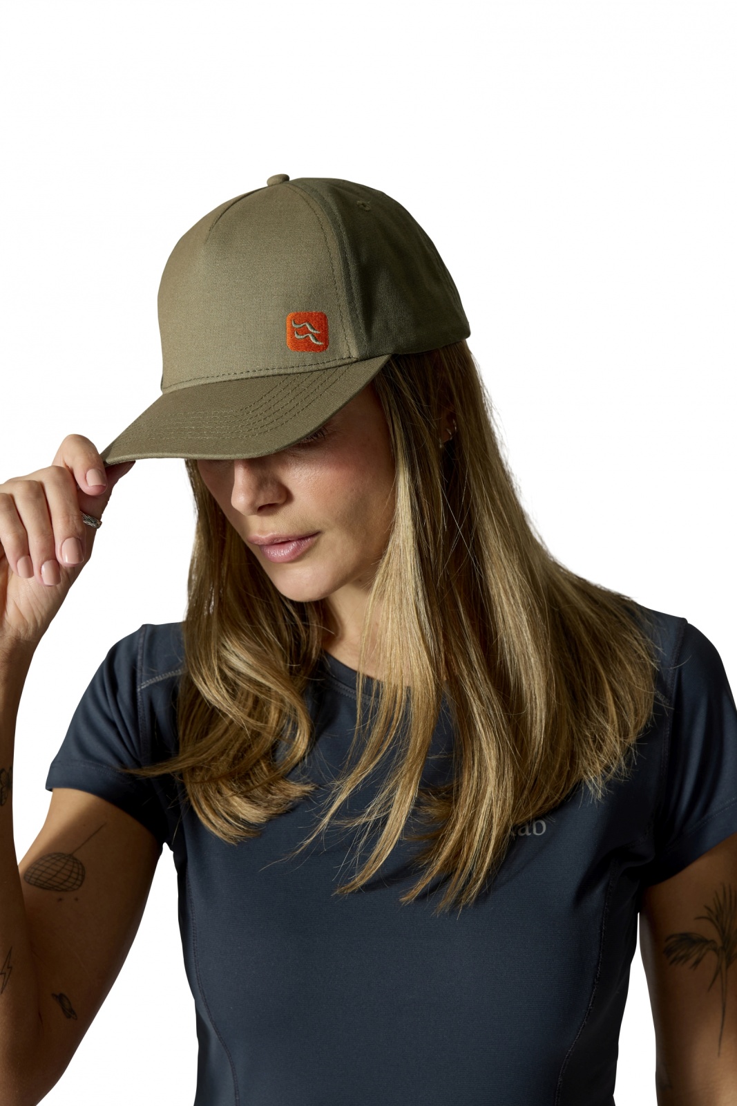 Rab Calet Embroidery Cap army/light khaki Kšiltovka