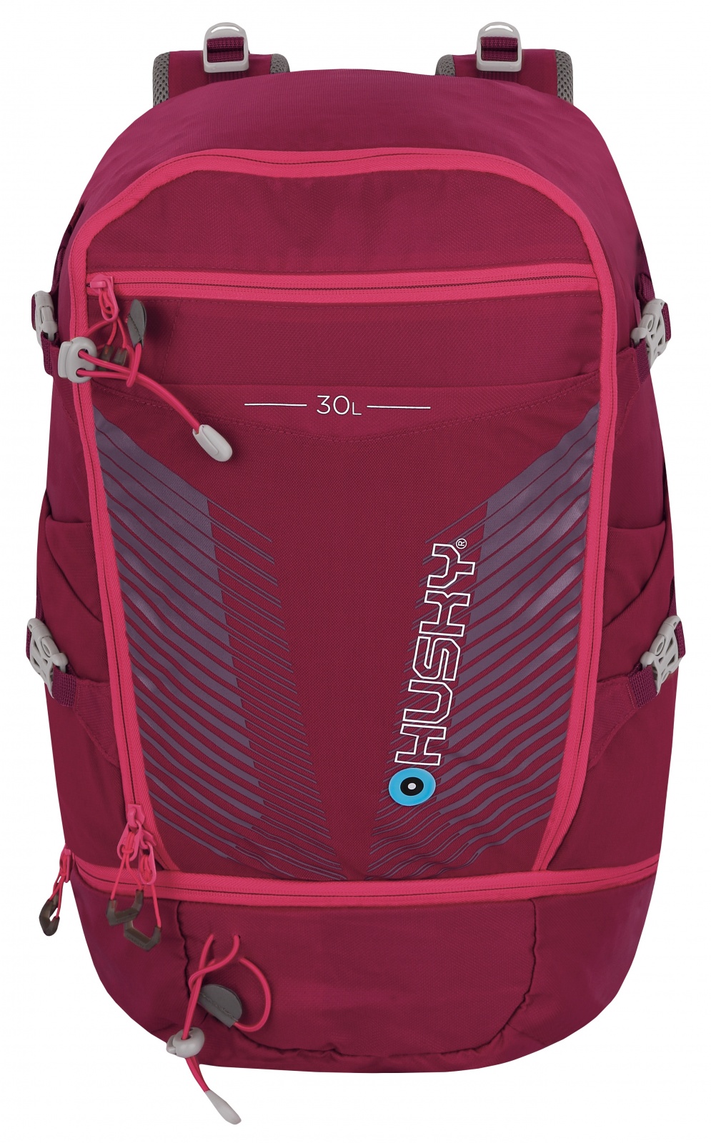 Levně Husky Cingy 30l magenta Turistický batoh