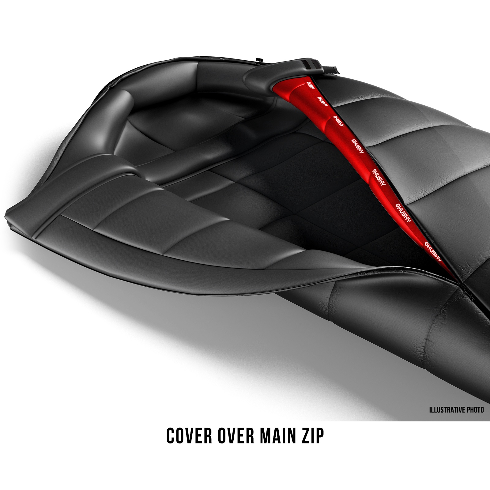 Husky Devon -5°C blue/khaki Péřový letní spacák (obrázek 10)