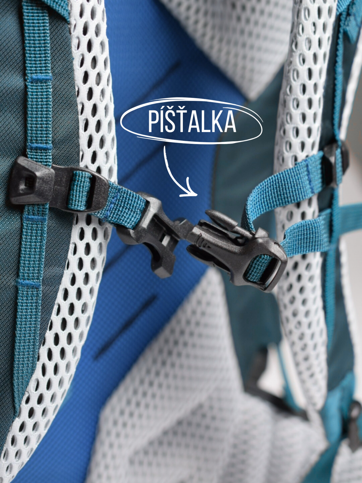 Husky Cruiser 55l faded blue Batoh Expedice (obrázek 9)