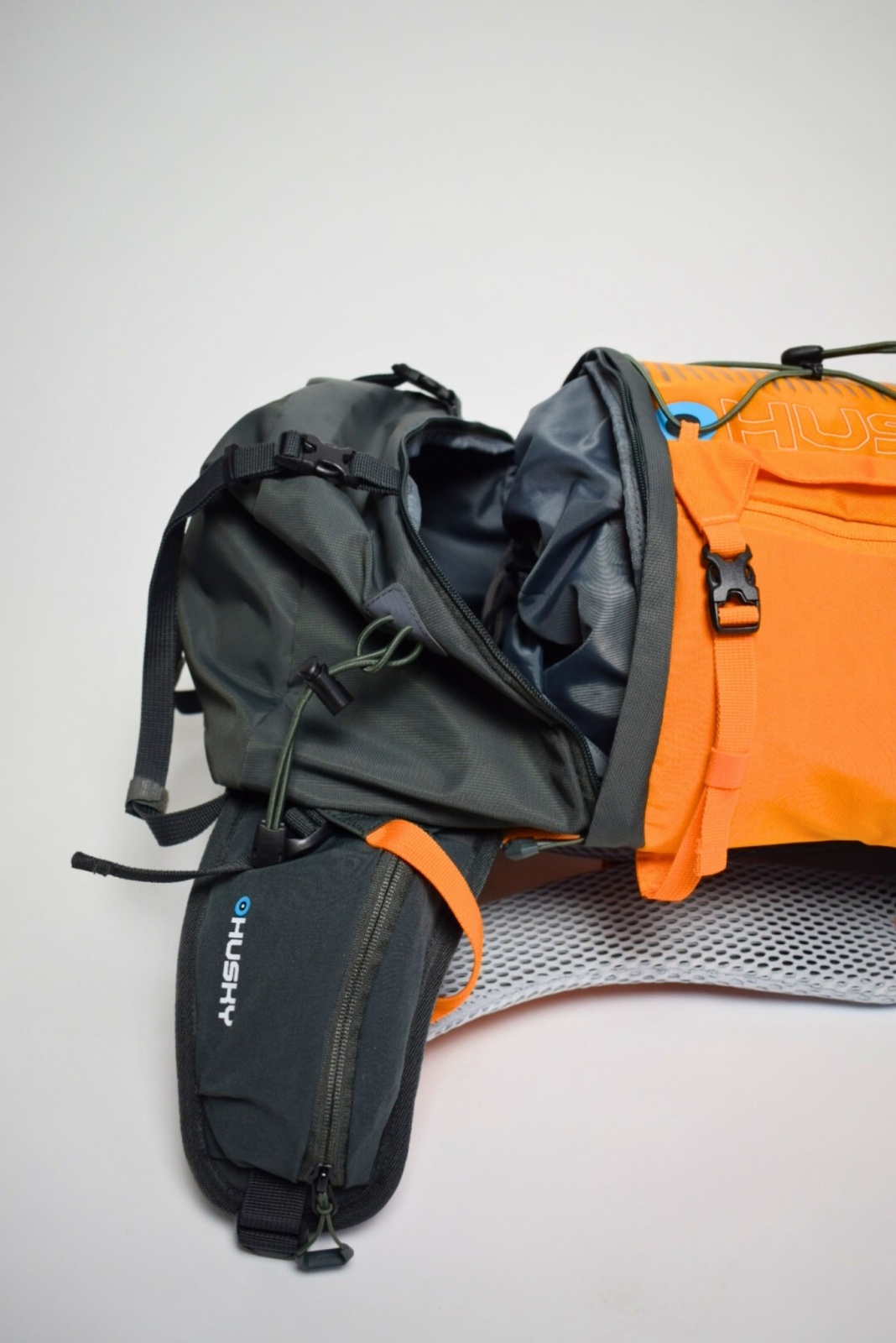 Husky Curly 40l dark yellow Batoh Expedice / Turistika (obrázek 7)