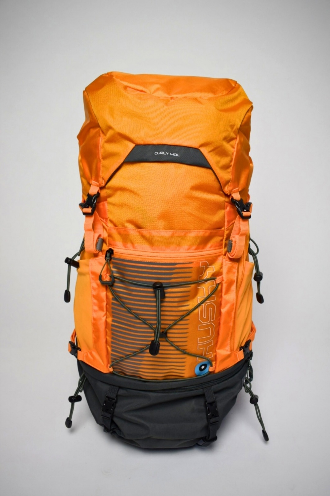 Husky Curly 40l dark yellow Batoh Expedice / Turistika