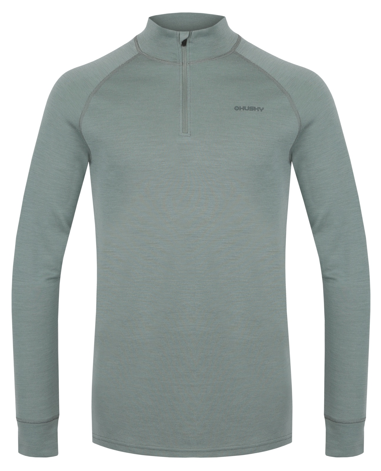 Husky Aron Zip M XXXL, black Pánská merino mikina (obrázek 6)