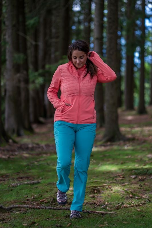 Husky Airy L L, neon blue Dámská mikina na zip (obrázek 11)