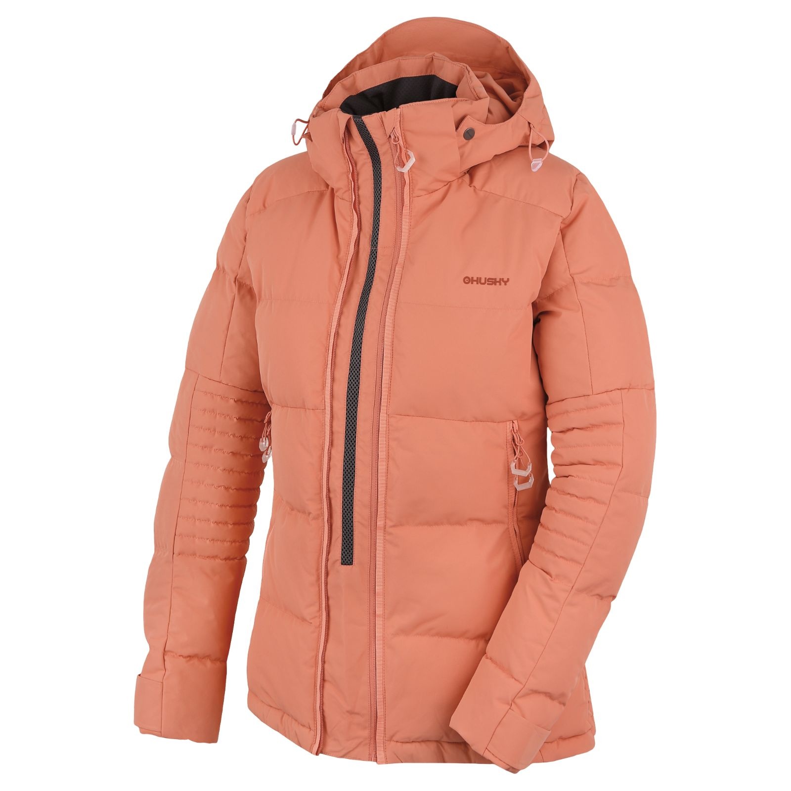 Husky Norel L XS, faded orange Dámská plněná zimní bunda