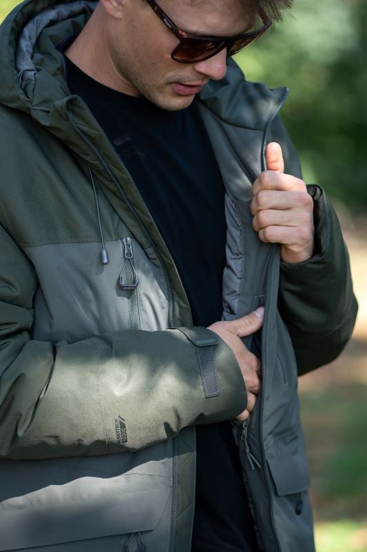 Husky Nebet M S, dark khaki Pánská plněná zimní bunda (obrázek 5)